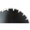 Asphalt Diamond Saw Blade Laser Welding Long Lifespan For Asphalt Road Cutting